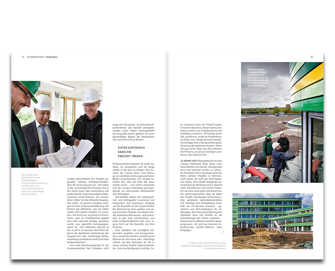 Schulbau Hamburg und Gebäudemanagement Hamburg: Geschäftsbericht 2018