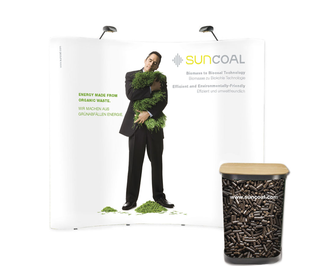 SunCoal Industries: Messestand