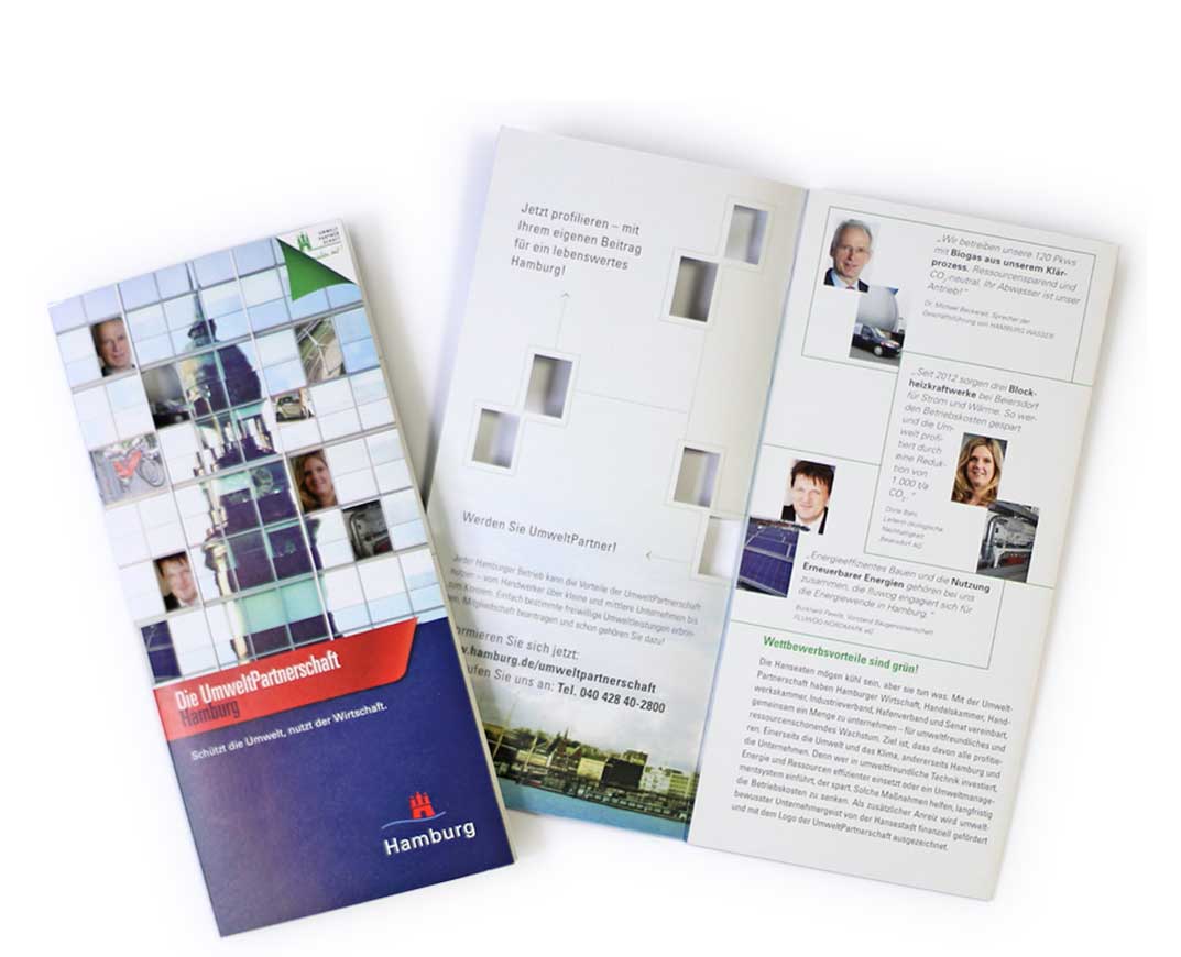 Hamburger UmweltPartnerschaft: Leporello