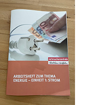 Verbraucherzentrale NRW: Unterrichtsmaterial für Geflüchtete, Thema Strom
