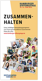 Stiftungsbüro Hamburg: Hamburger Stiftungstage 2022, Flyer