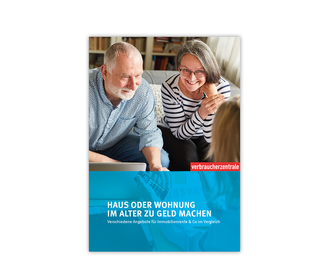 Verbraucherzentrale Hamburg: Broschüre Immobilienrente