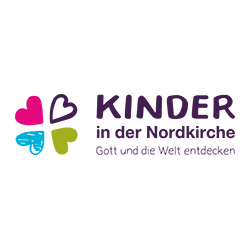 Logo Kinder in der Nordkirche – Gott und die Welt entdecken