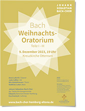 Johann-Sebastian-Bach-Chor: Plakat Weihnachtsoratorium