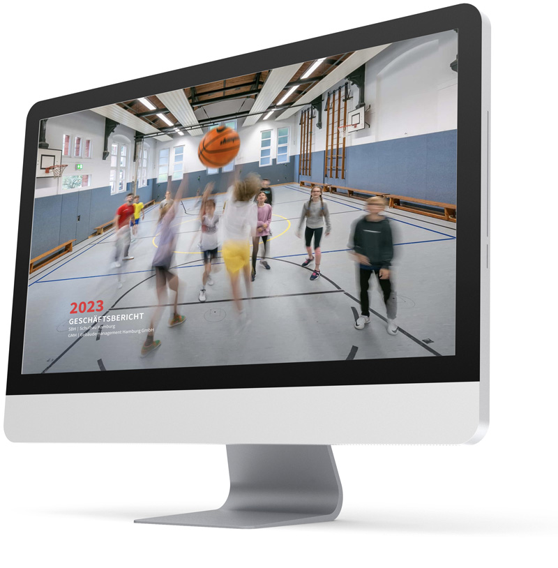 SBH | Schulbau Hamburg und GMH | Gebäudemanagement Hamburg: Digitaler Geschäftsbericht 2023