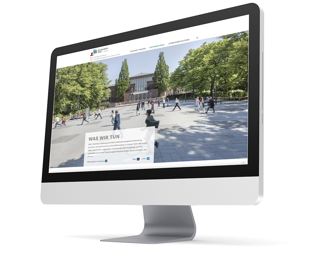 Bildungsbau Hamburg: Digitaler Geschäftsbericht 2023